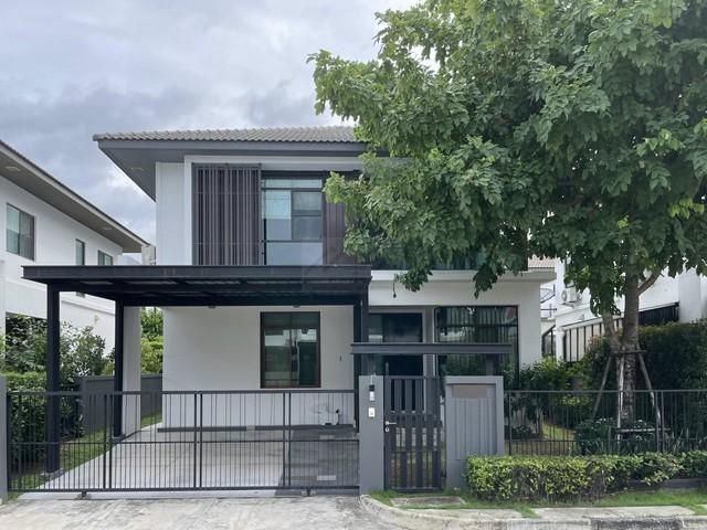 P854 ให้เช่า บ้านเดี่ยว 2 ชั้น หมู่บ้าน มัณฑนา อ่อนนุช - วงแหวน 3 Manthana Onnut-Wongwan 3 ใกล้เมกะบางนา รูปที่ 1