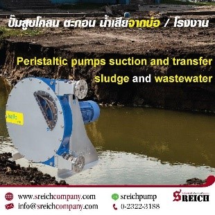 เครื่องสูบส่งน้ำเสีย โคลน ตะกอน เพื่อส่งเข้าเครื่องรีดตะกอน รูปที่ 1