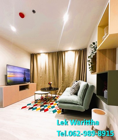 ให้เช่า คอนโด เพิ่งรีโนเวทใหม่ สวยพร้อมเข้าอยู่ Lumpini ville Ramkhamhaeng 60/2  รูปที่ 1