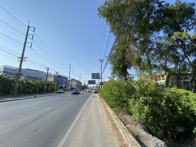 ขายที่ดิน399.7ตร.ว.ย่านนครปฐมศาลายาพุทธมณฑลติดถนน4เลนด้านหลังติดคลองนราภิรมย์ เหมาะสร้างบ้านโฮมออฟฟิศ โชว์รูม รูปที่ 1