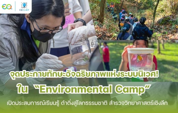 Environmental Camp l ค่ายสิ่งแวดล้อม โดย EQ Camp l รับจัดค่ายทั่วประเทศ รูปที่ 1