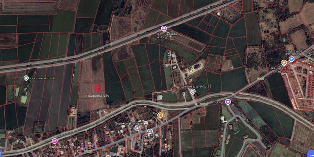 ที่ดิน 10 ไร่ ลพบุรี ต.บางขันหมาก อ.เมือง ใกล้สถานีรถไฟความเร็วสูง รูปที่ 1
