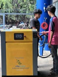 ปั๊มลมสกรูอินเวอร์ 10 แรงม้า