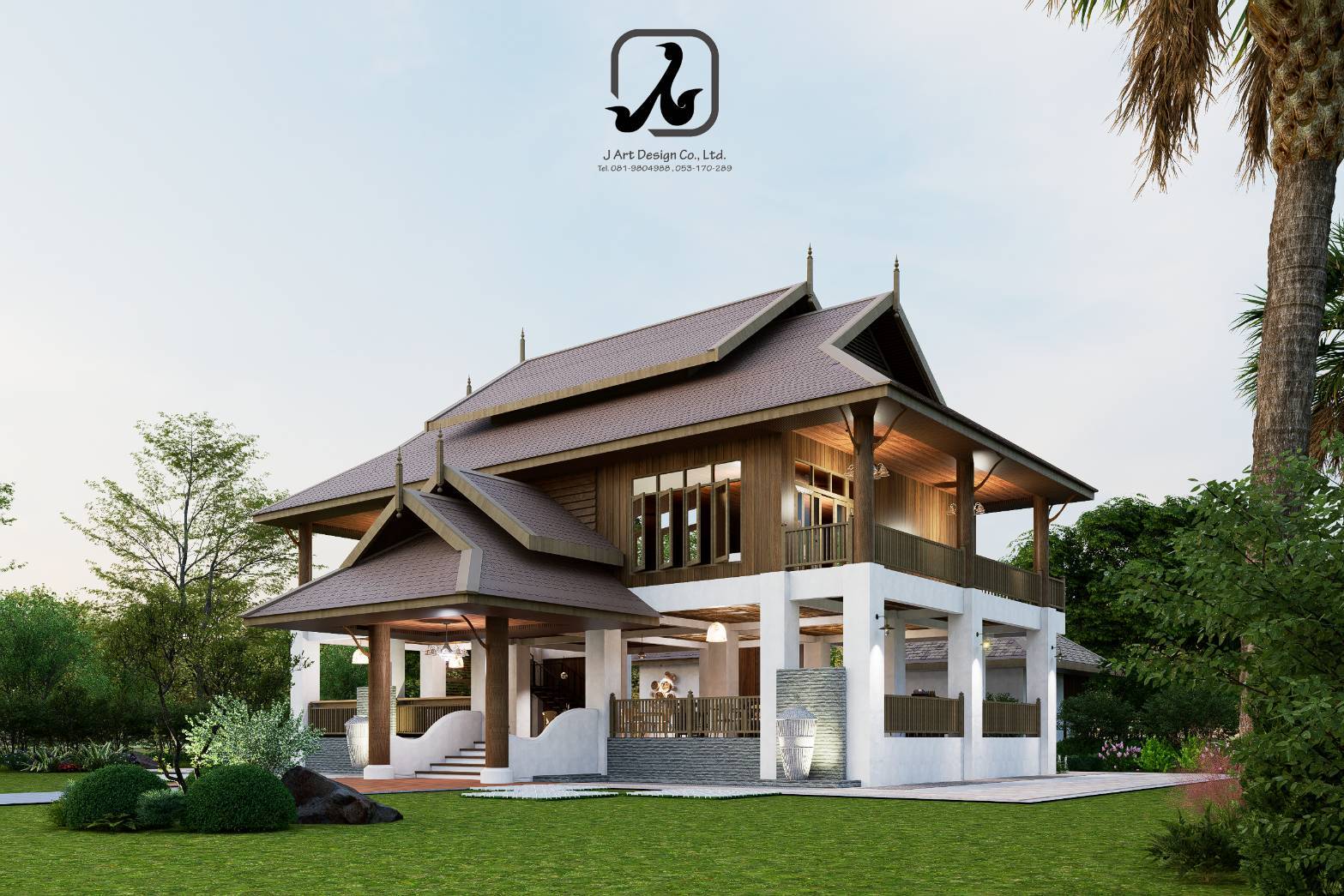 บ้าน ออกแบบบ้าน รับเหมาก่อสร้าง รูปที่ 4