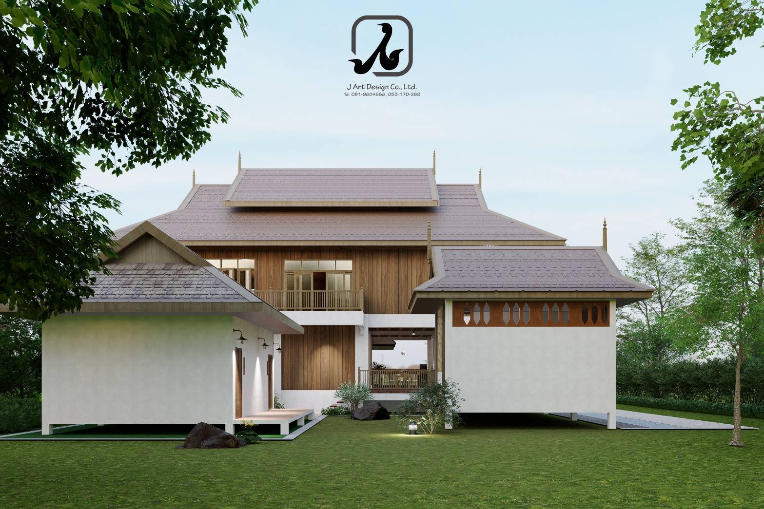 บ้าน ออกแบบบ้าน รับเหมาก่อสร้าง รูปที่ 5
