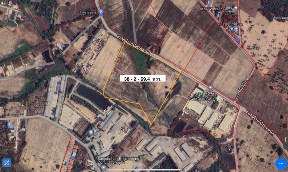 ขายที่ดินเปล่าทำเลทอง ห้วยโป่ง ระยอง 38-2-69.4 ไร่ รูปที่ 5