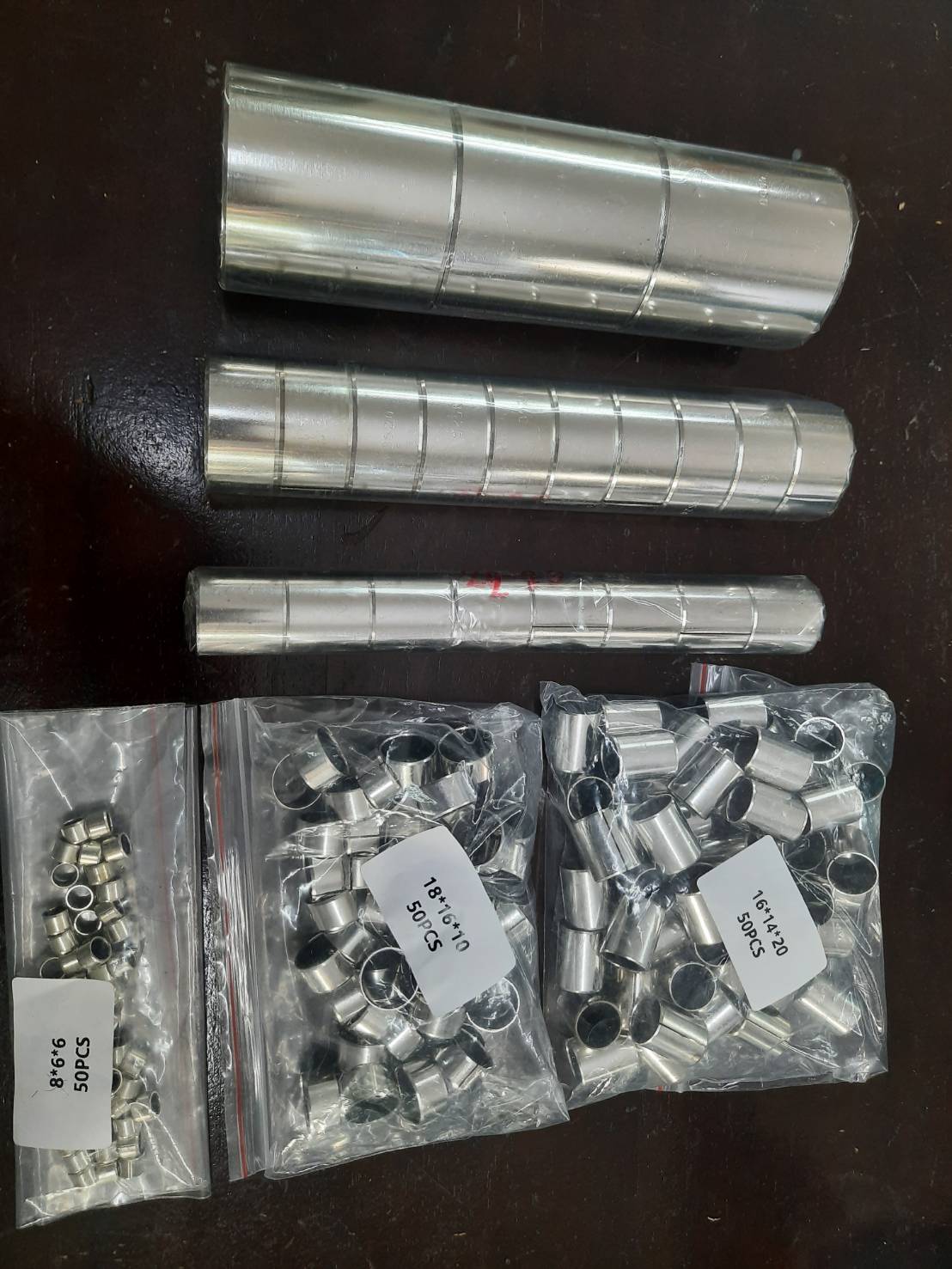 BUSH DU SF MB บูช เหล็ก แบบผ่า ด้านในเคลือบเทปล่อน ด้านนอกชุบดีบุก (Tin plating) รูปที่ 5