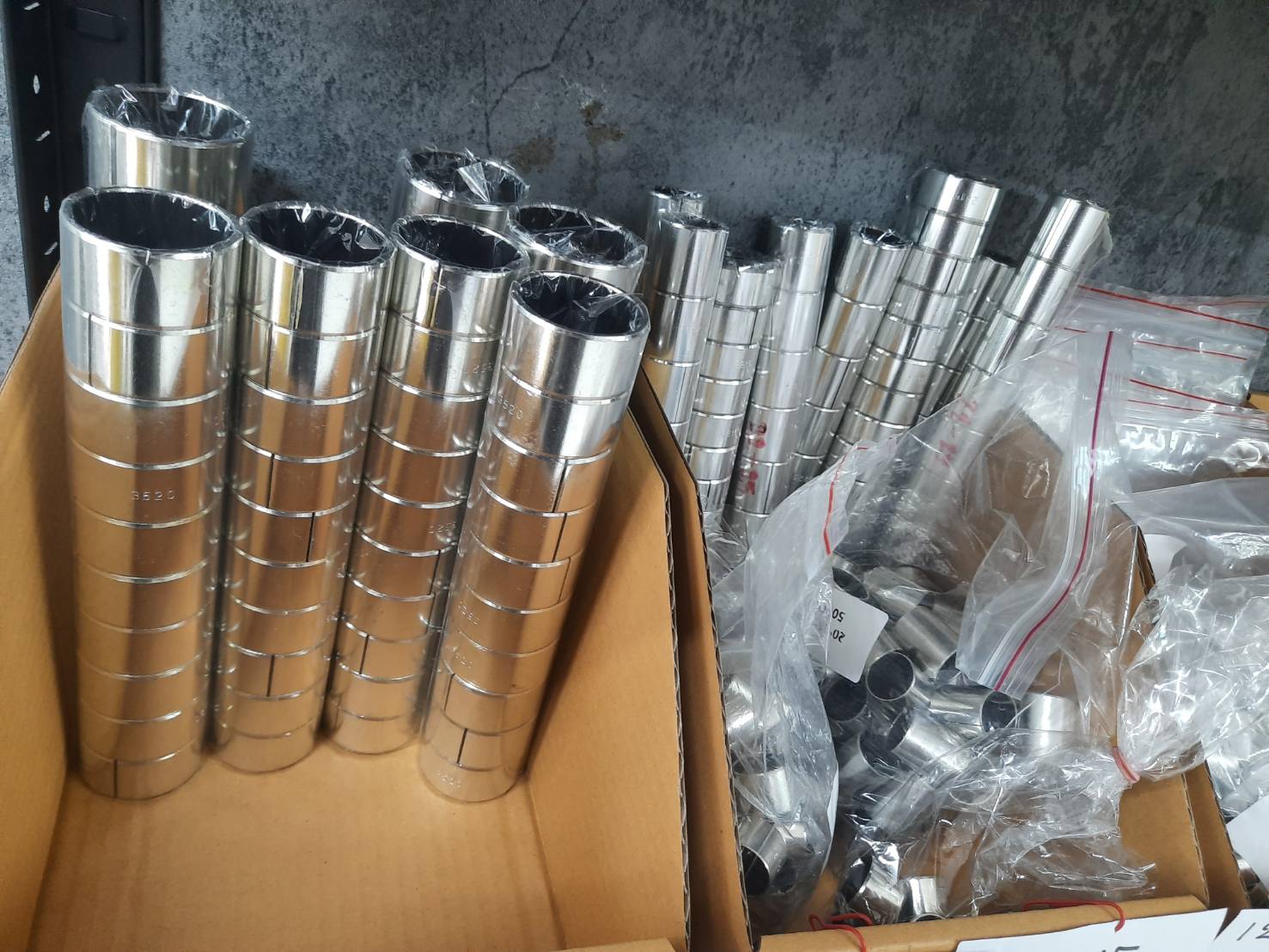 BUSH DU SF MB บูช เหล็ก แบบผ่า ด้านในเคลือบเทปล่อน ด้านนอกชุบดีบุก (Tin plating) รูปที่ 4