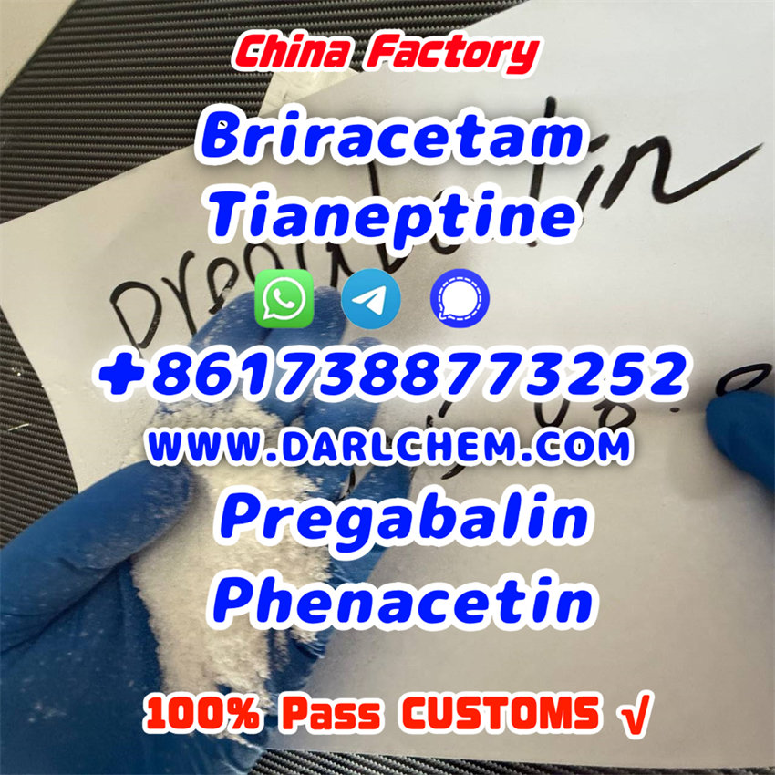 pregabalin Brivaracetam Tianeptine raw crystal powder crystal 148553-50-8 Best Price รูปที่ 5