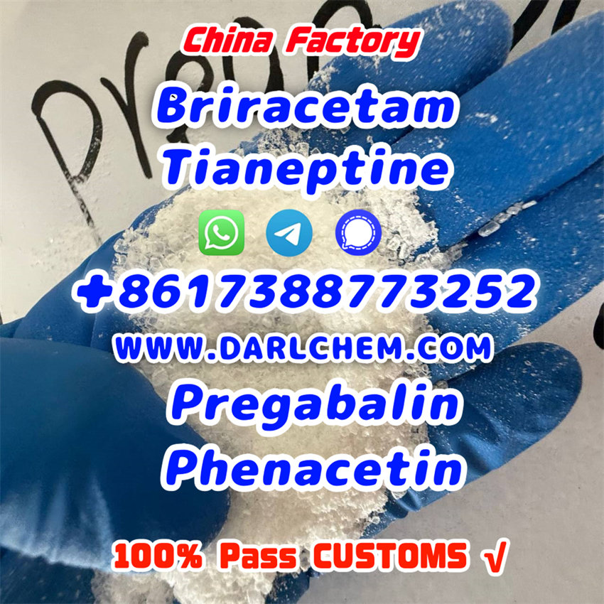 pregabalin Brivaracetam Tianeptine raw crystal powder 148553-50-8 Wholesale Price รูปที่ 5