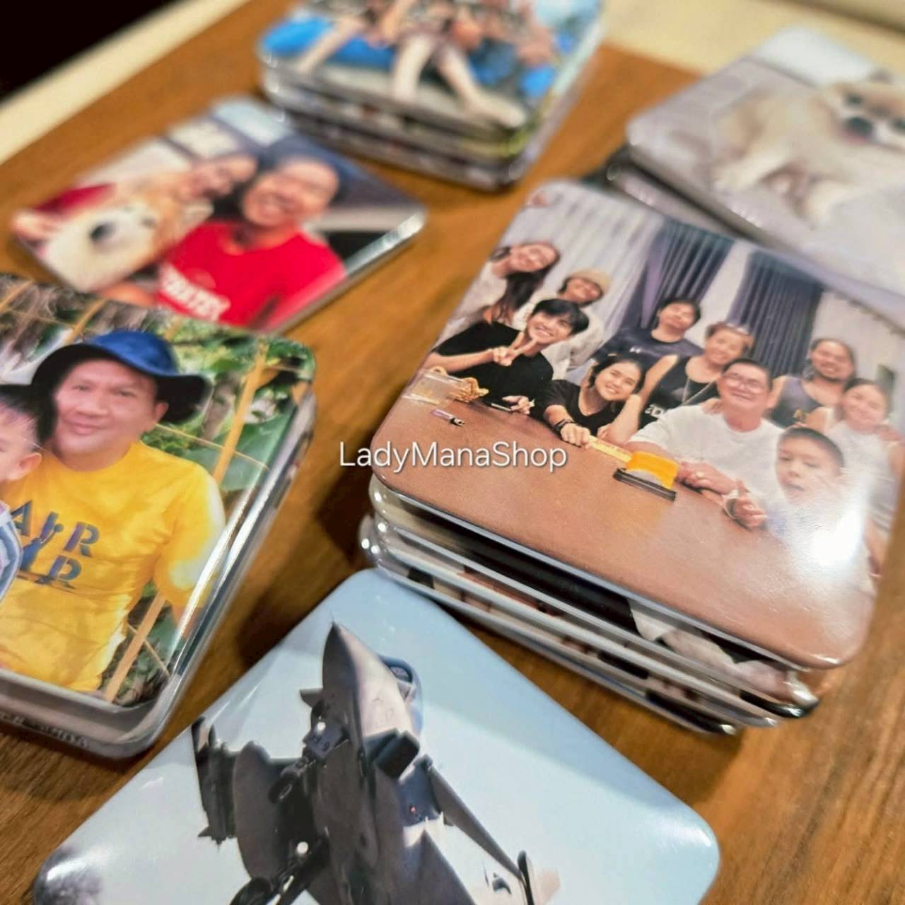 ขายแม่เหล็กติดตู้เย็น ใส่รูปตามสั่ง | LadymanaShop รูปที่ 3