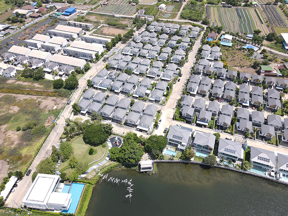 ขายบ้านแฝด สไตล์เดี่ยววิวทะเลสาบสวยที่สุดในโครงการ2ชั้น PerfectParkราชพฤกษ์–ปทุมธานี บางเดื่อ รูปที่ 4
