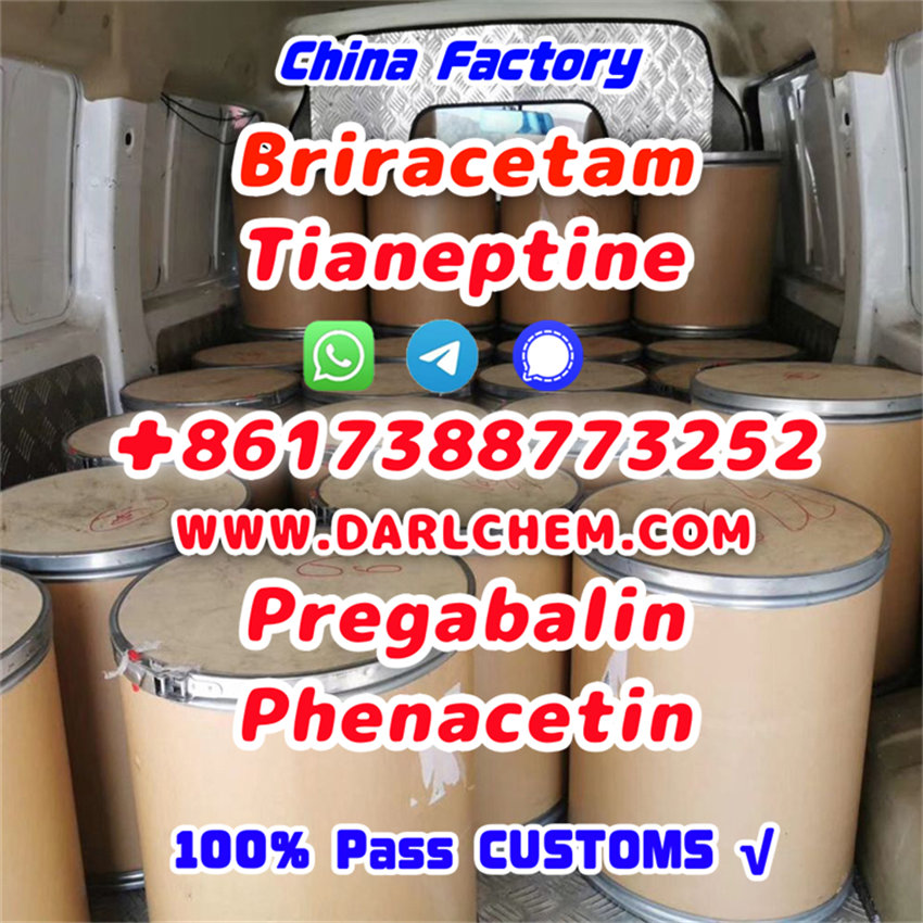 pregabalin Brivaracetam Tianeptine raw crystal powder 148553-50-8 99.9% Stronger รูปที่ 3