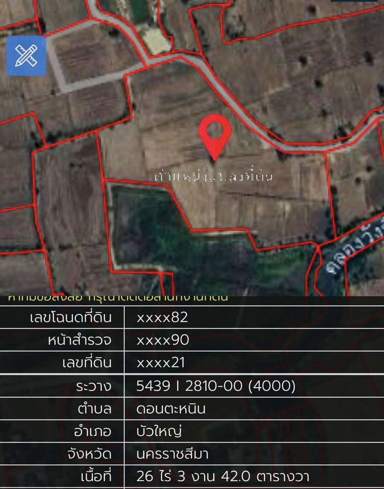 ขายถูก ที่ดิน อ. บัวใหญ่ จ. นครราชสีมา  รูปที่ 6