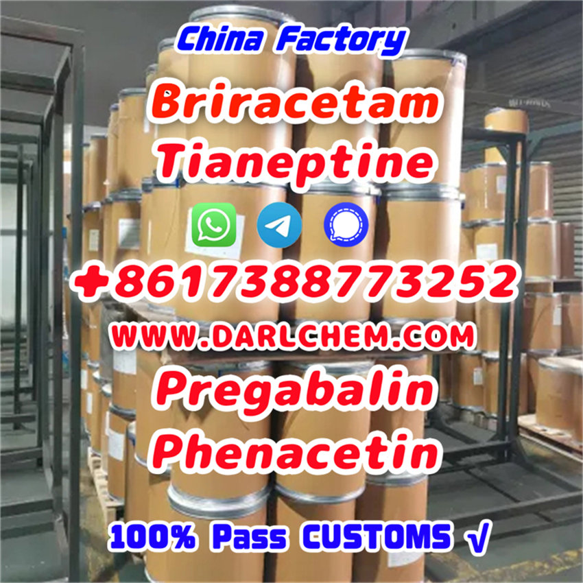 pregabalin Brivaracetam Tianeptine raw crystal powder 148553-50-8 99.9% Stronger รูปที่ 4