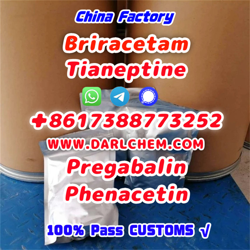 pregabalin Brivaracetam Tianeptine raw crystal powder 148553-50-8 99.9% Stronger รูปที่ 6