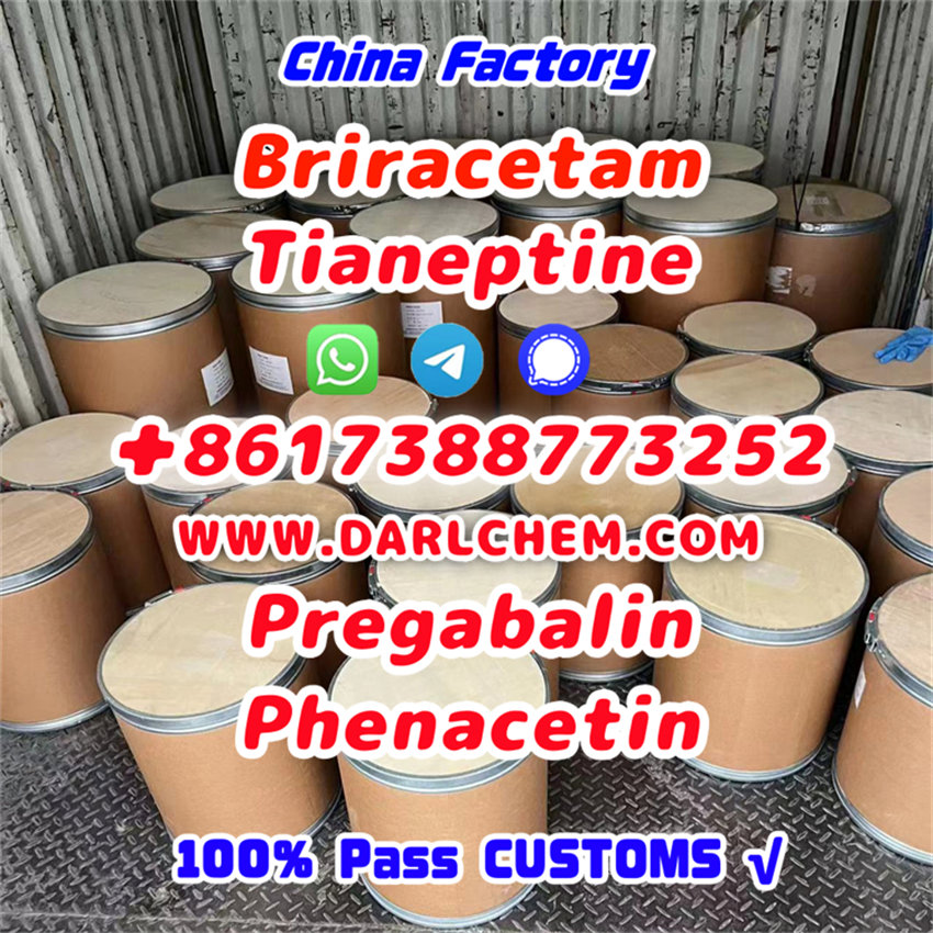 pregabalin Brivaracetam Tianeptine raw crystal powder 148553-50-8 High Quality รูปที่ 3