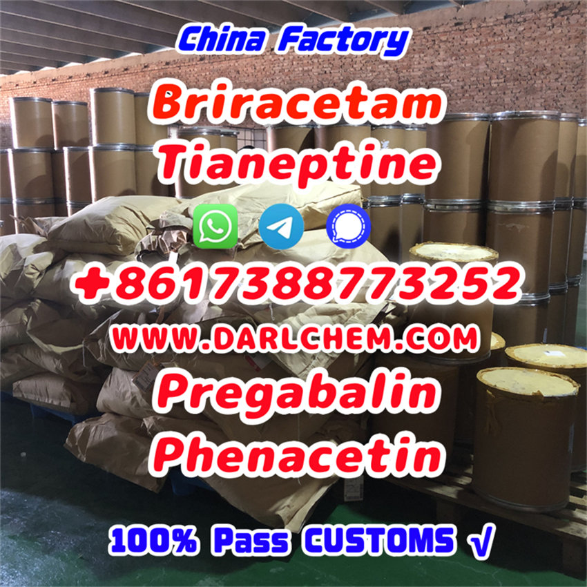pregabalin Brivaracetam Tianeptine raw crystal powder 148553-50-8 High Quality รูปที่ 6