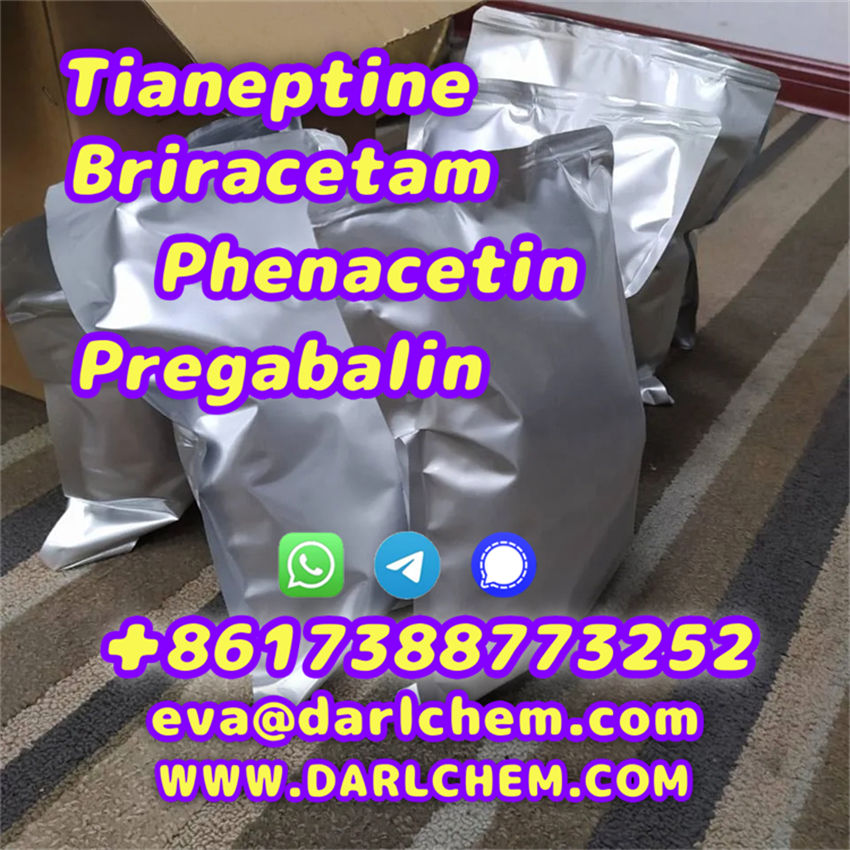 pregabalin Brivaracetam Tianeptine raw crystal powder 148553-50-8 Wholesale Price รูปที่ 4