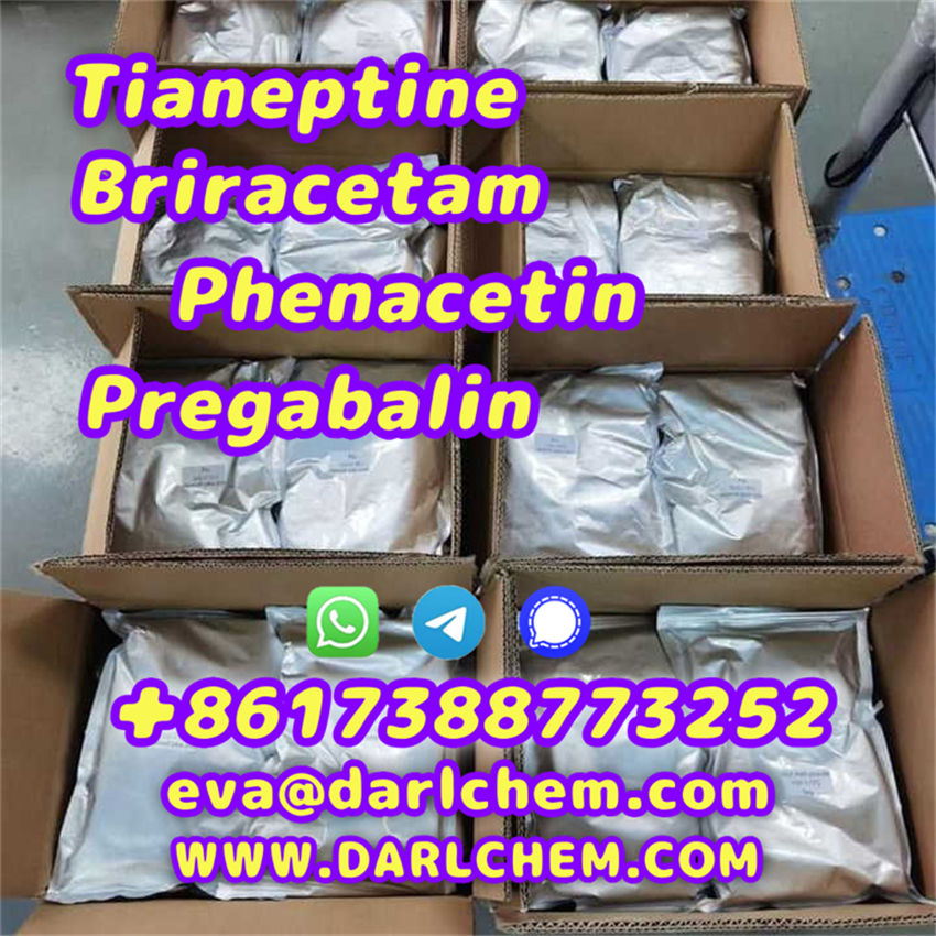 pregabalin Brivaracetam Tianeptine raw crystal powder 148553-50-8 Wholesale Price รูปที่ 3