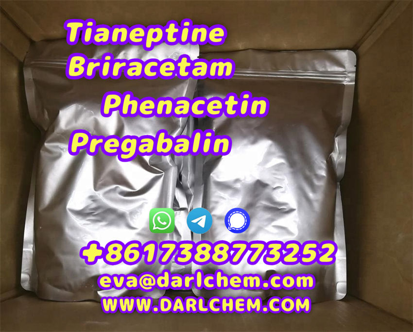 pregabalin Brivaracetam Tianeptine raw crystal powder 148553-50-8 Wholesale Price รูปที่ 6