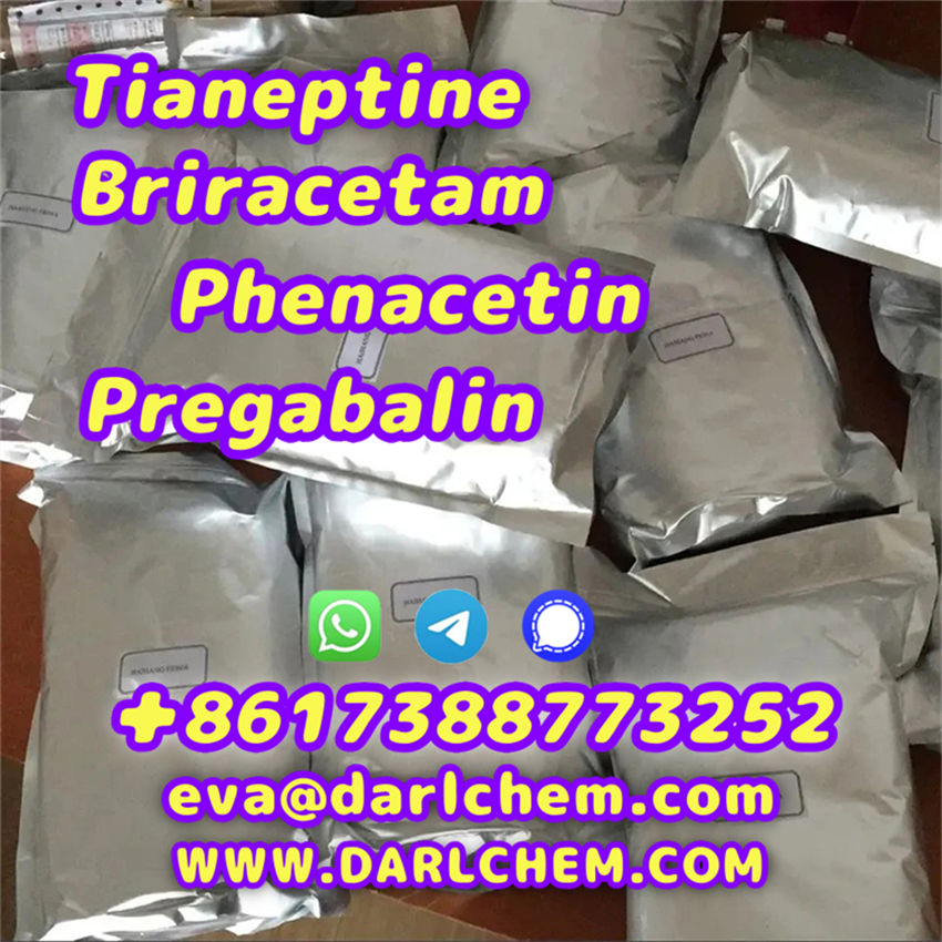 pregabalin Brivaracetam Tianeptine raw crystal powder 148553-50-8 Wholesale Price รูปที่ 5