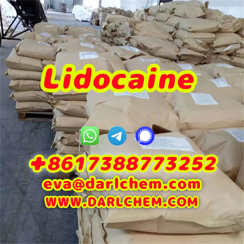 High Purity 99% Lidocaine base hcl crystals powder 137-58-6 Safe Delivery รูปที่ 4