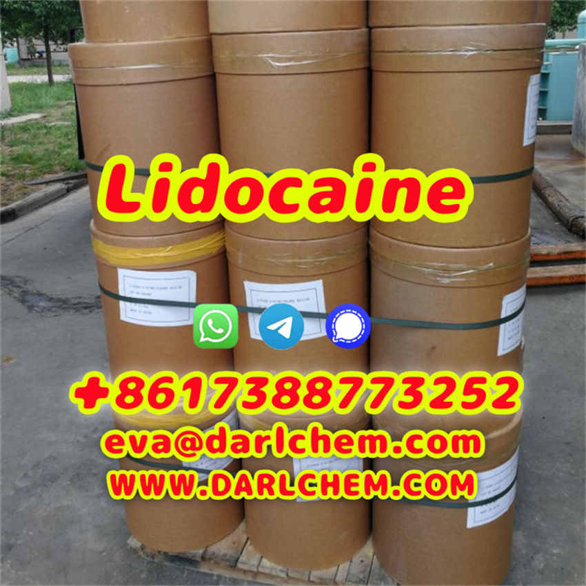 High Purity 99% Lidocaine base hcl crystals powder 137-58-6 Safe Delivery รูปที่ 5