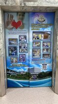 งานสติ๊กเกอร์ติดลิฟท์โรงพยาบาล