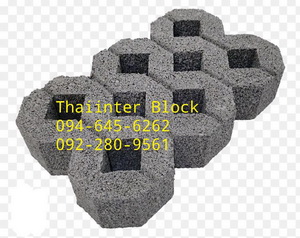 บล็อกหกเหลี่ยม บล็อกตัวหนอน บล็อกแปดเหลี่ยม แผ่นทางเท้า   https://www.thaiinterblock.com/ รูปที่ 2