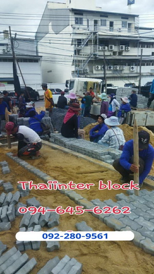 แผ่นทางเท้า บล็อกปลูกหญ้า บล็อกแปดเหลี่ยม  บล็อกตัวหนอน  บล็อกหกเหลี่ยม https://www.thaiinterblock.com/ รูปที่ 3
