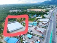 ตลาดโคกกลอย 750 ม.ใตะกั่วทุ่ง พังงา ห้เช่าโกดัง 3,000 ตร.ม. คลังสินค้า ขนาดใหญ่ พร้อมที่จอดรถ  ใกล้ถนนหลัก ชุมชน ตลาดโคกกลอย 750 ม.