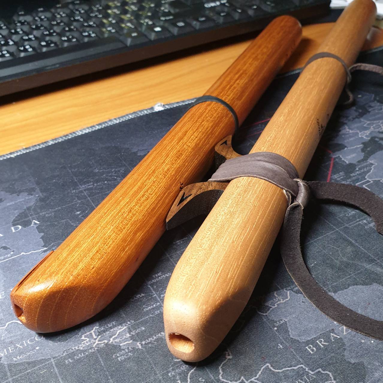 ์Native American Flute , Duo by HighSpiritsFlute Arizona USA รูปที่ 6