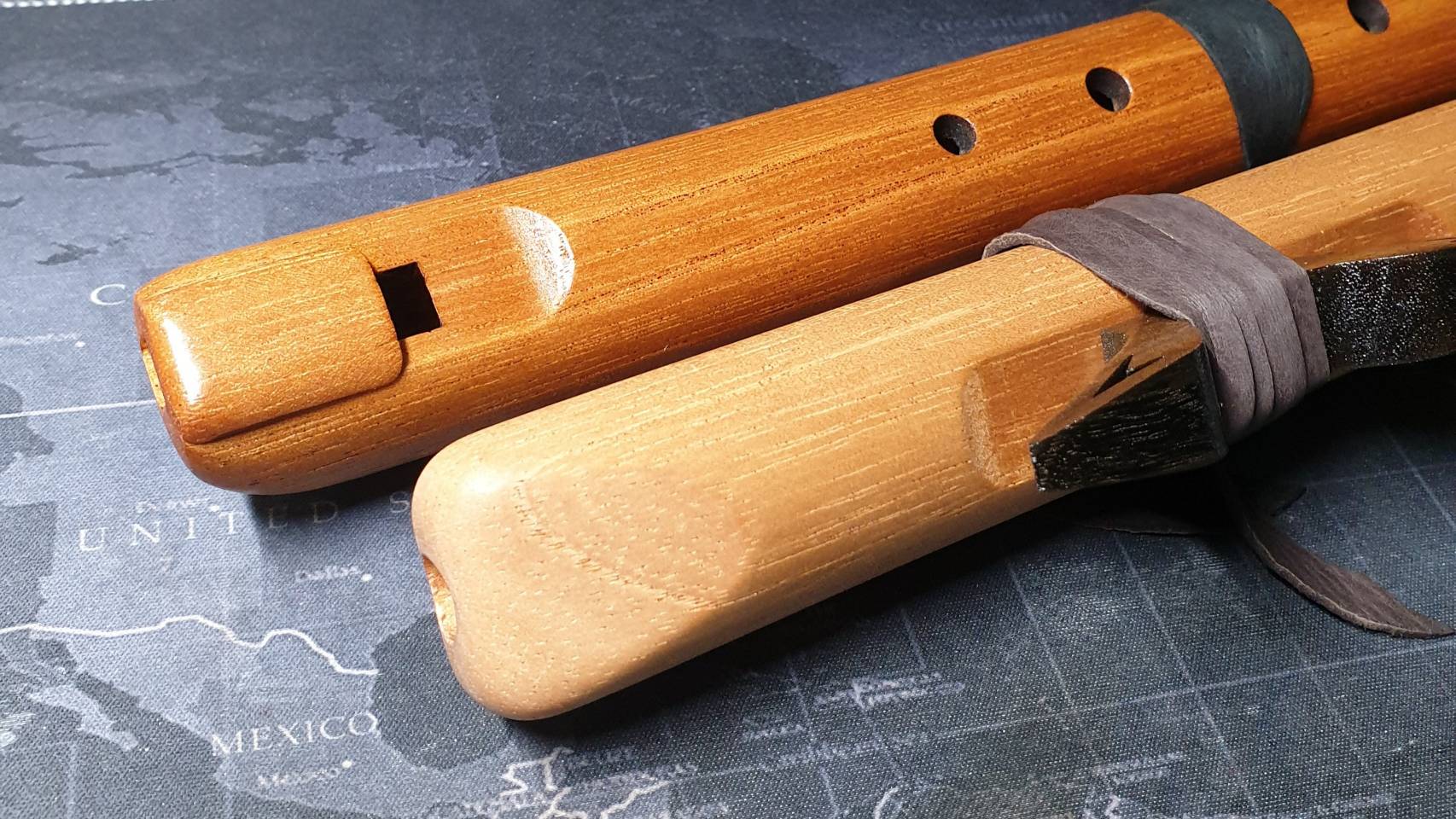 ์Native American Flute , Duo by HighSpiritsFlute Arizona USA รูปที่ 5