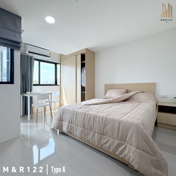 M&R 122 Apartment ห้องพักรายเดือน 27 ตร.ม. ใกล้รถไฟฟ้าสีเหลือง ลาดพร้าว 122 โทร 0889128995 รูปที่ 5