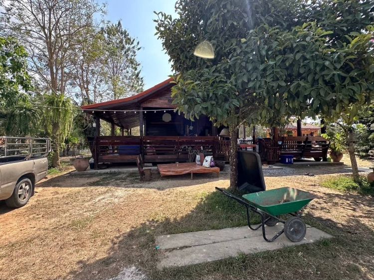 บ้านพร้อมที่ดิน ท่าใหม่ จันทบุรี บรรยากาศบ้านสวนธรรมชาติ   รูปที่ 3