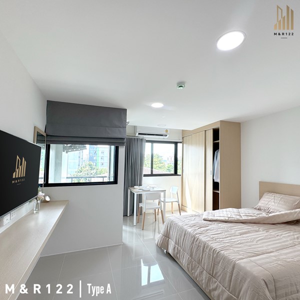 M&R 122 Apartment ห้องพักรายเดือน 27 ตร.ม. ใกล้รถไฟฟ้าสีเหลือง ลาดพร้าว 122 โทร 0889128995 รูปที่ 4