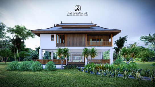 บ้าน ออกแบบบ้าน รับเหมาก่อสร้างบ้าน ตกแต่งภายใน ทั่วไทย รูปที่ 4