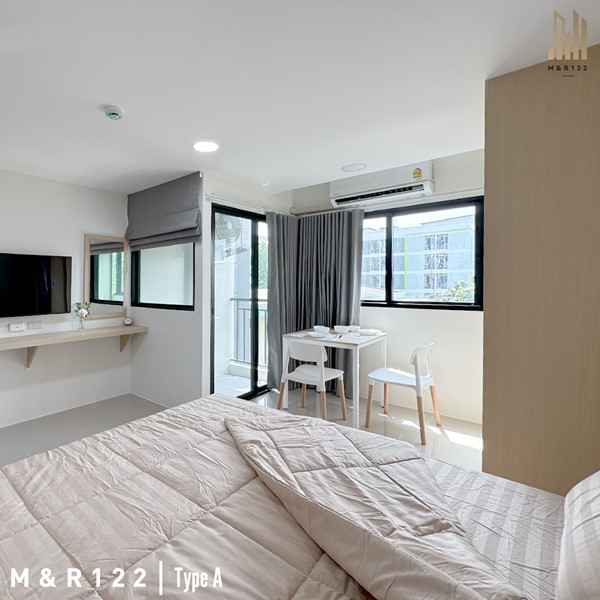 อพาร์ทเมนต์ M&R 122 ห้องกว้าง แอร์ น้ำอุ่น เฟอร์ฯ ครบ เดินทางสะดวก โทร 0889128995 รูปที่ 6