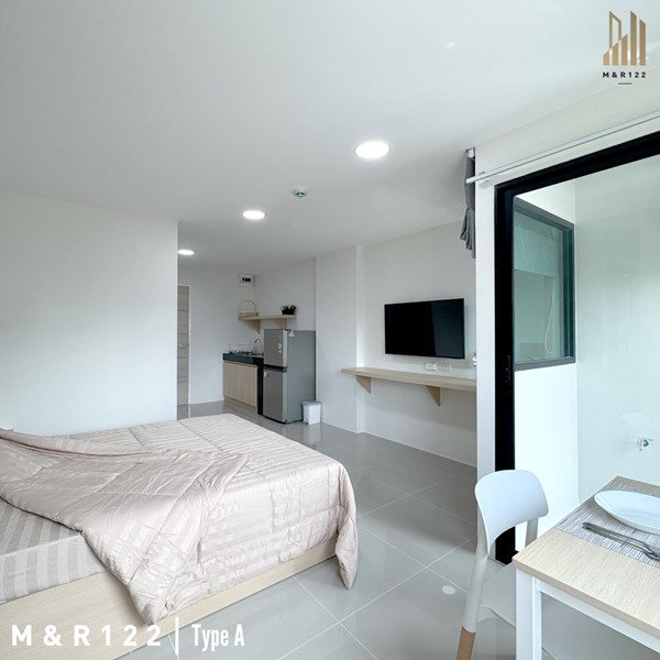 อพาร์ทเมนต์ M&R 122 ห้องกว้าง แอร์ น้ำอุ่น เฟอร์ฯ ครบ เดินทางสะดวก โทร 0889128995 รูปที่ 7
