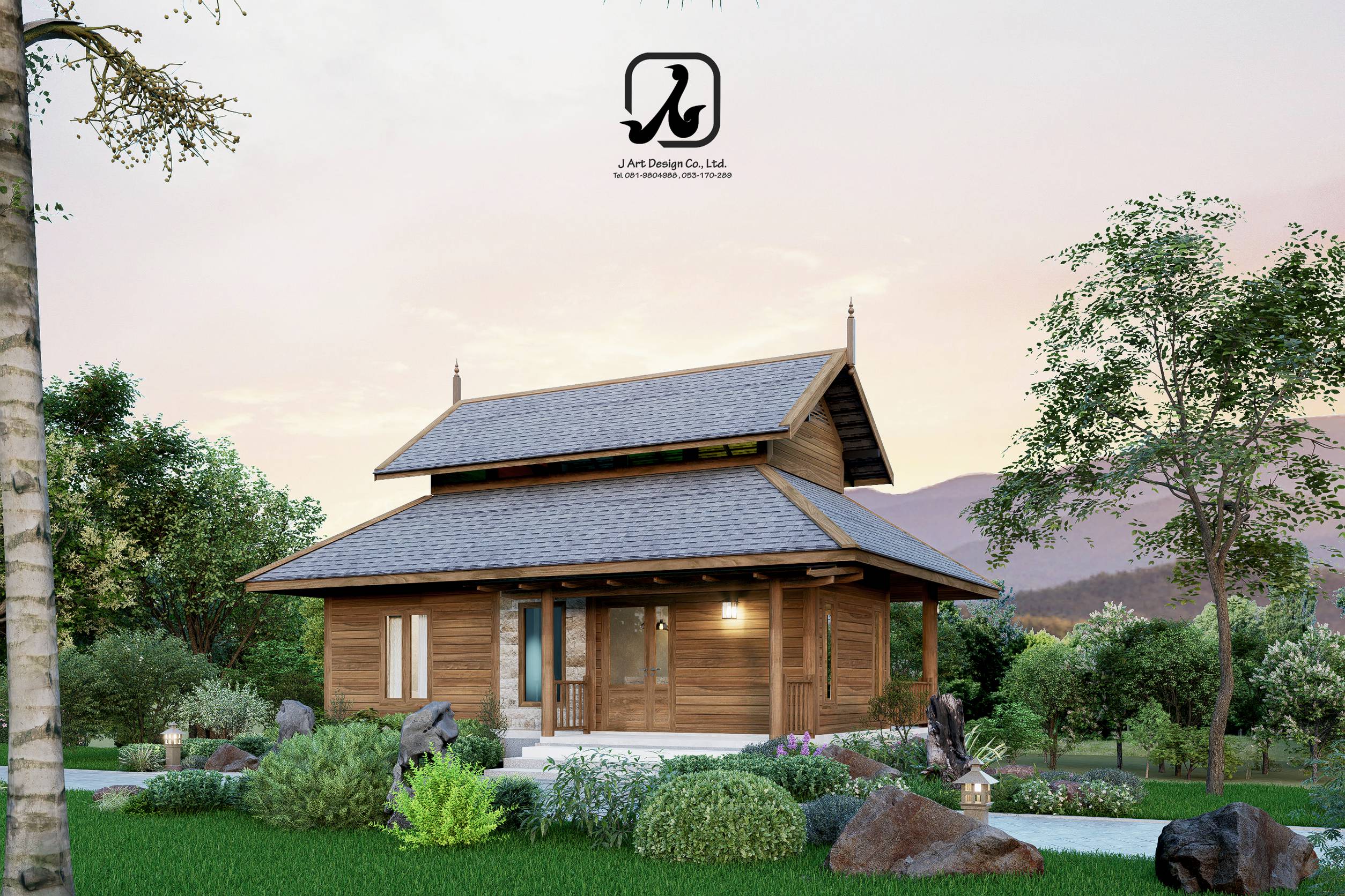 รับออกแบบตกแต่งภายใน รับเหมาก่อสร้างบ้านทั่วไทย รูปที่ 3