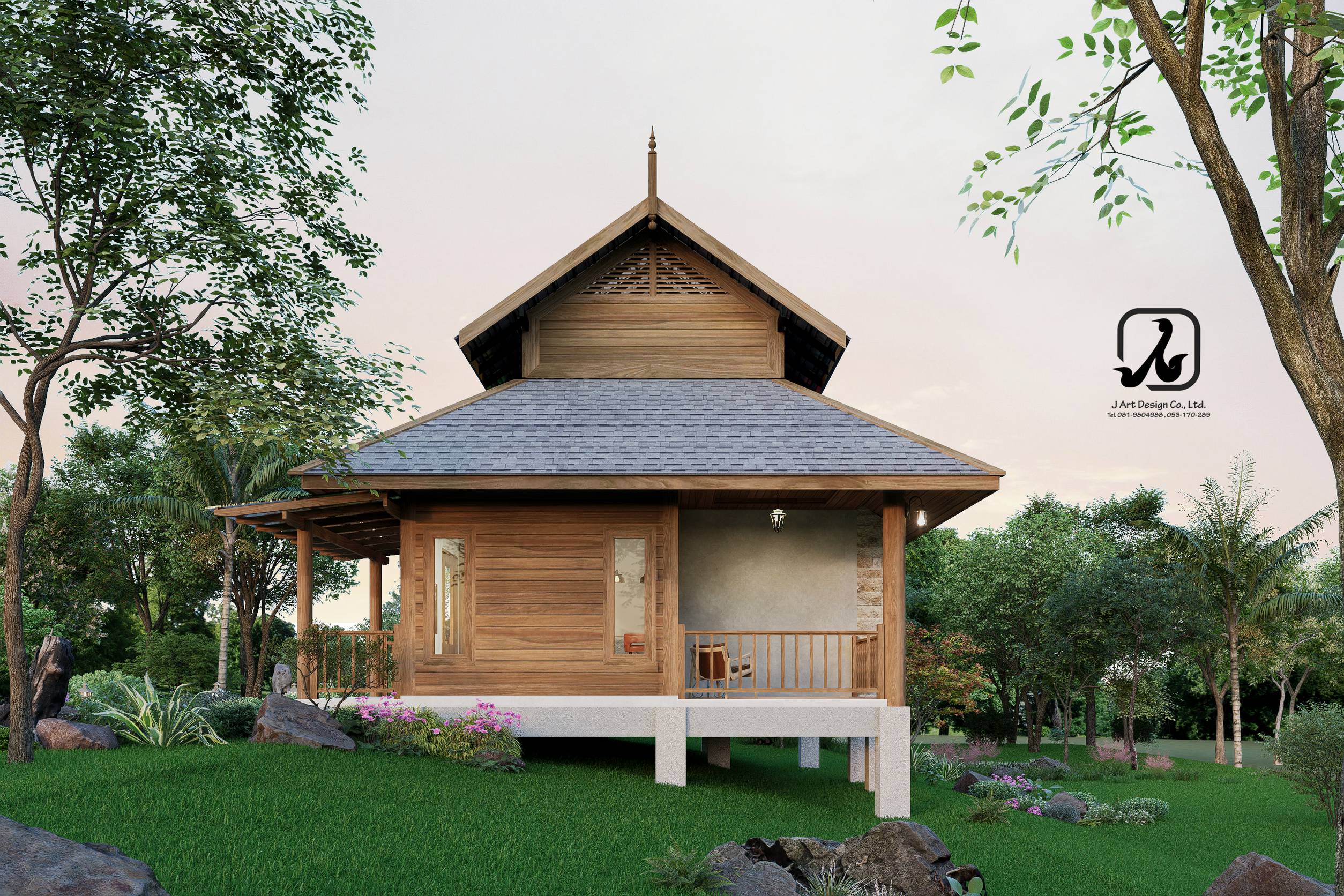 รับออกแบบตกแต่งภายใน รับเหมาก่อสร้างบ้านทั่วไทย รูปที่ 4