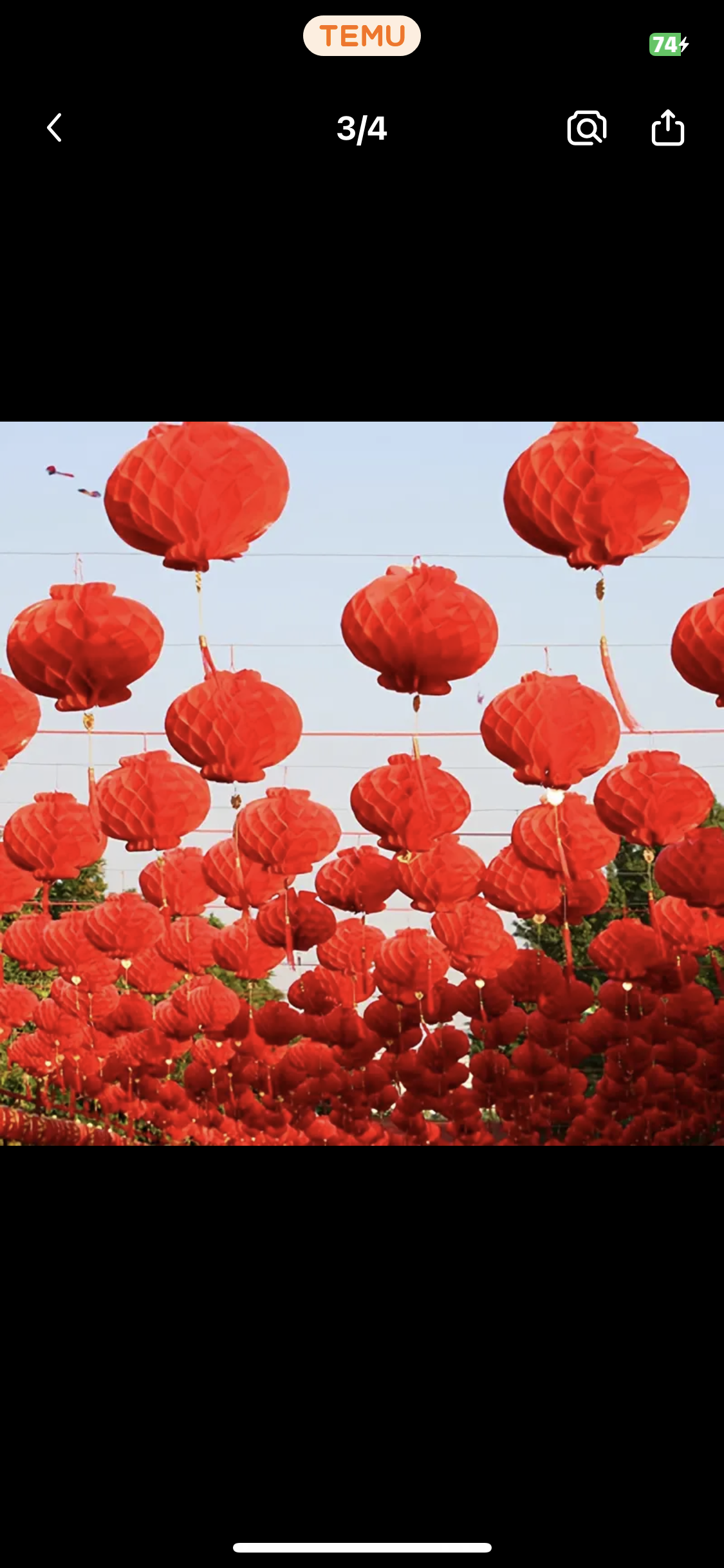 จำหน่ายโคมจีนหรือเต็งลั้ง(chinese lantern) , หงเติงหลง หรือโคมไฟสีแดง รูปที่ 6