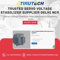 Trusted Servo Voltage Stabilizer Supplier Delhi NCR | Servo Voltage Stabilizer Manufacturers & Suppliers India