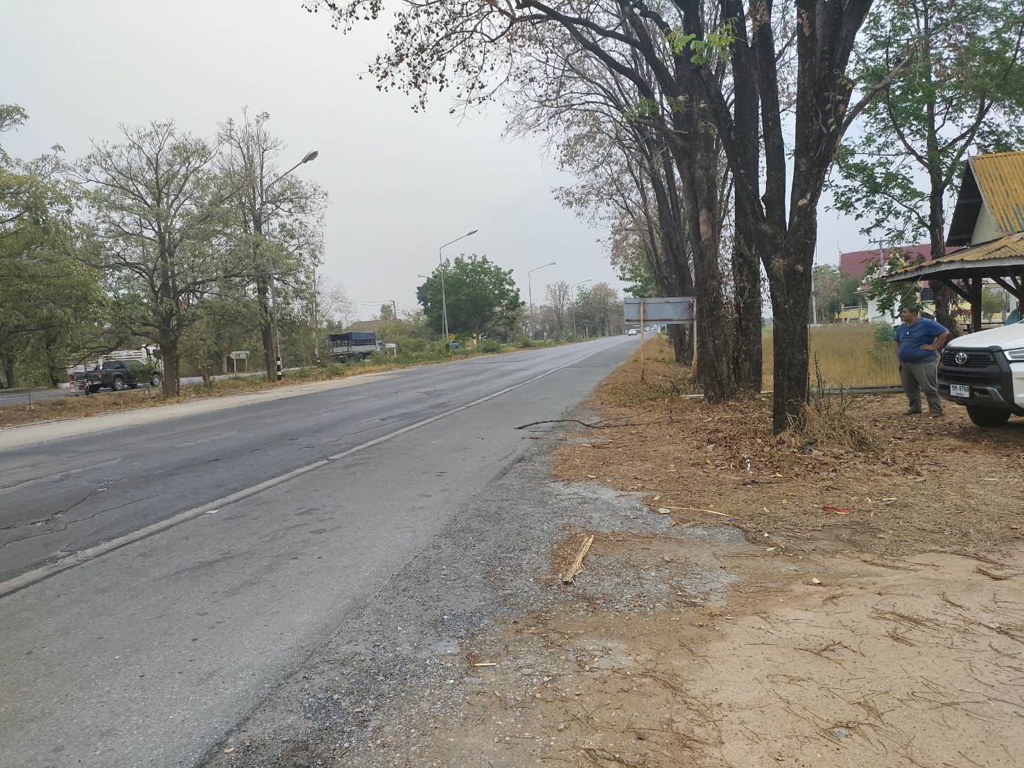 ขายที่ดินเปล่า ทำเลดี ติดถนน​ อำเภอวชิรบารมี จังหวัดพิจิตร  รูปที่ 4