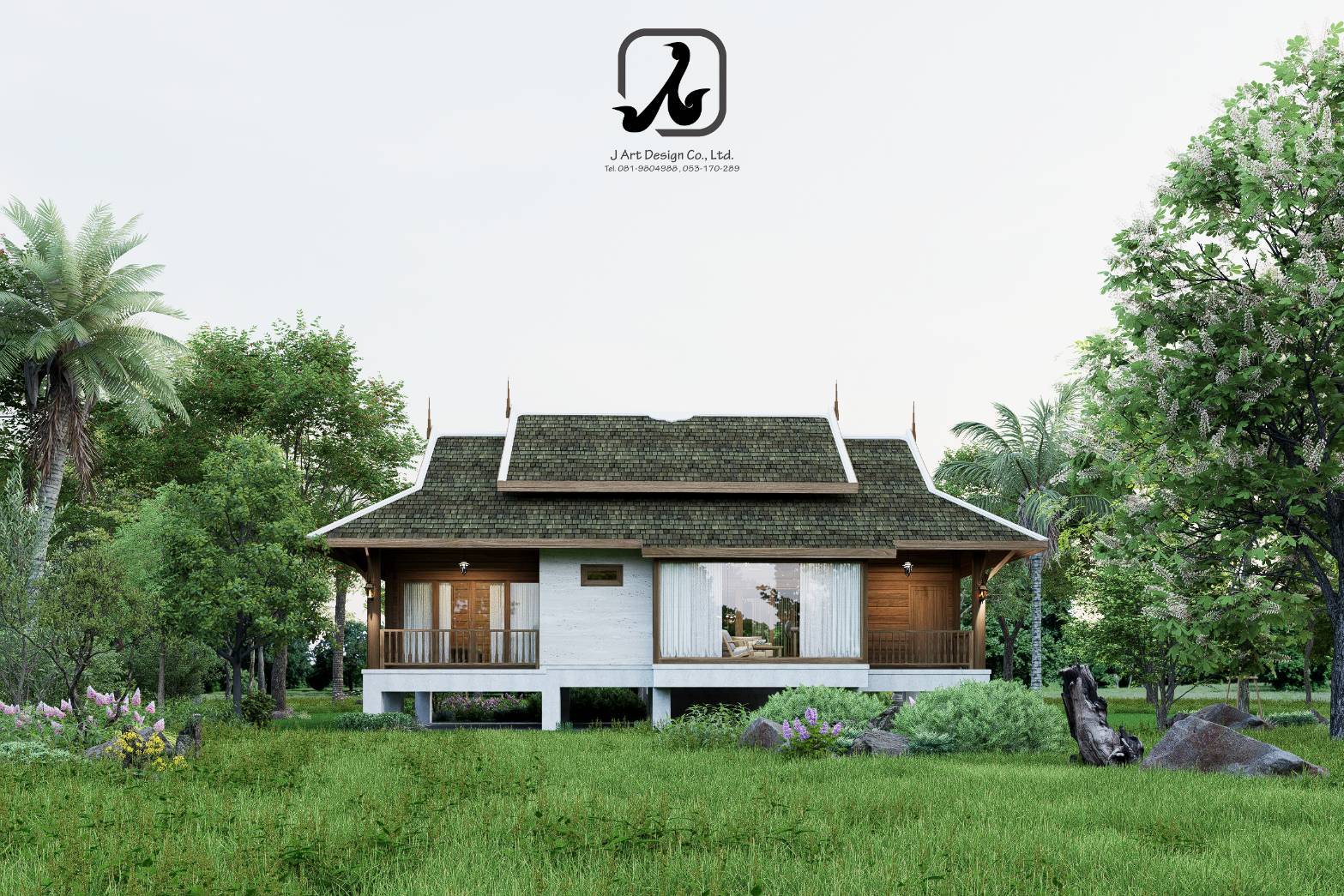 รับออกแบบพร้อมบริการรับเหมาก่อสร้างบ้านทั่วไทย รูปที่ 6
