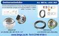 Prevailing torque type slotted round nut with non-metallic insert type GUK, Fine U NUT