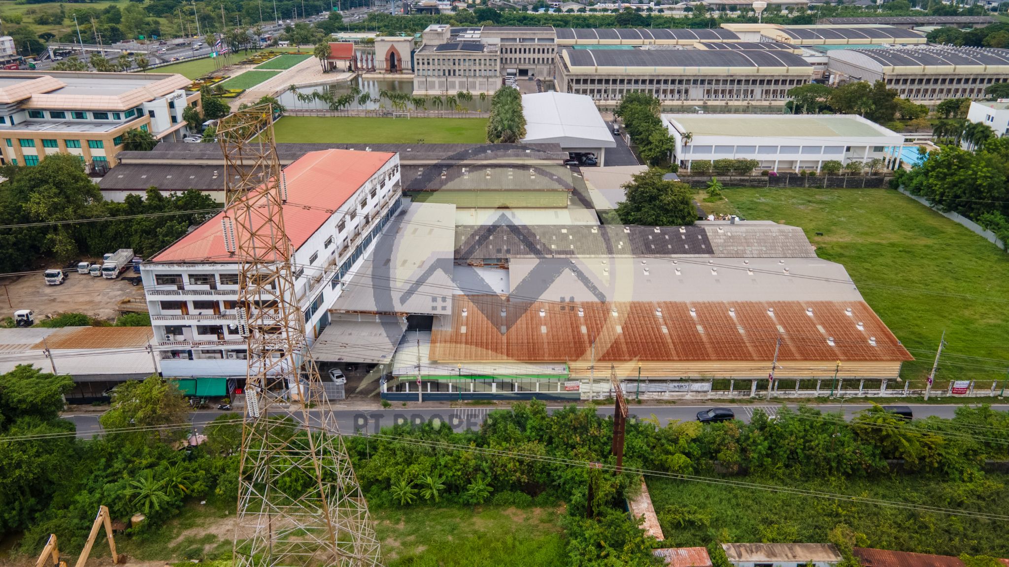 ขาย ที่ดินพร้อมโรงงาน เนื้อที่ 10-3-40 ไร่ (4,340 ตร.ว.) ซอยคลองหลวง 8 ปทุมธานี  รูปที่ 7