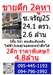 รูปย่อ จ้าของขายเอง! ตึกแถว 2 คูหา – จรัญฯ 25 ใกล้ MRT รูปที่1