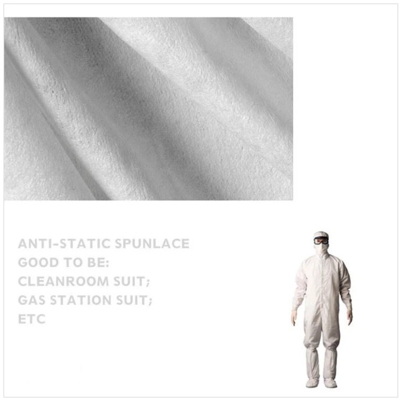 ผ้าใยสังเคราะห์ชนิดไม่ทอ โพลีเอสเตอร์ สปันเลซ (Polyester Spunlace) รูปที่ 2
